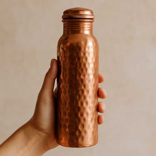 Trinkflasche aus Kupfer